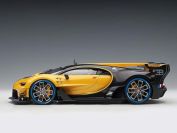 AUTOart  Bugatti Bugatti GT Vision - YELLOW / CARBON - Yellow / Carbon