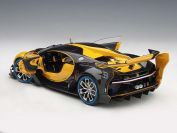 AUTOart  Bugatti Bugatti GT Vision - YELLOW / CARBON - Yellow / Carbon