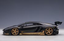 AUTOart  Lamborghini Lamborghini Aventador LB Works - BALCK / GOLD - Black / Gold