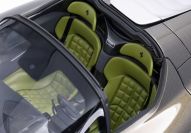 BBR Models Ferrari # Ferrari Daytona SP3 - BLACK GOLD GLOSS CARBON - Black / Gold