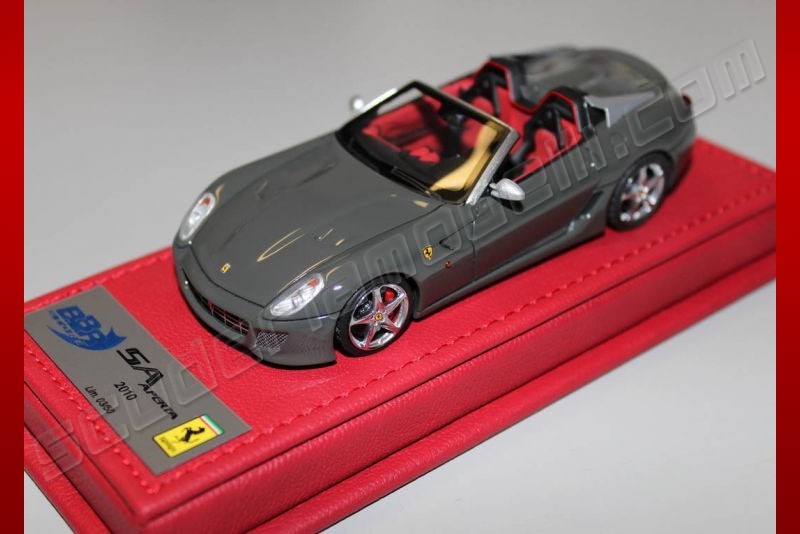 BBR Models 43 Ferrari 599 SA Aperta - SILVERSTONE GREY
