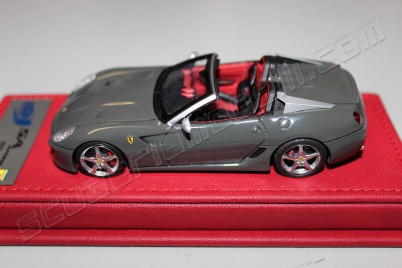 BBR Models 43 Ferrari 599 SA Aperta - SILVERSTONE GREY