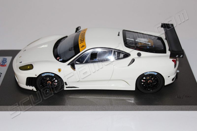 BBR Models Ferrari F430 GT 2005 - WHITE - - Scuderiamodelli by Robert