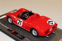 BBR Models 1963 Ferrari Ferrari 250 P - 24h Le Mans #21 - Red
