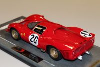 BBR Models 1966 Ferrari Ferrari 330 P2 24h Le Mans #20 Red