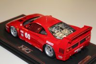 BBR Models 1990 Ferrari Ferrari F40 LM - IMSA / ALESI - Red