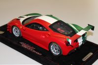 BBR Models  Ferrari Ferrari 488 Challenge - ITALIA MATT - #1/2 Red / White / Green