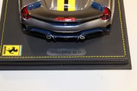 BBR Models   + Ferrari 488 PISTA Spider SILVERSTONE GREY / YELLOW - #24/2 Silverstone Grey