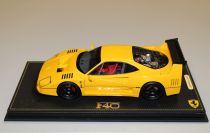BBR Models  Ferrari Ferrari F40 LM by Michelotto - YELLOW - Yellow