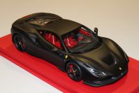 BBR Models  Ferrari Ferrari F8 Tributo - MATT BLACK - Black Matt