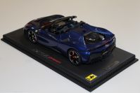 BBR Models  Ferrari Ferrari SF90 Spider - BLUE ELETTRICO - Blue metallic