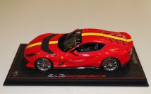 BBR Models  Ferrari Ferrari 812 Competizione - ROSSO CORSA / YELLOW - Rosso Corsa