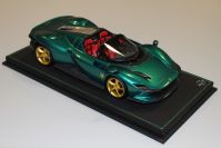 BBR Models  Ferrari # Ferrari Daytona SP3 - GREEN JEWEL - Green Metallic