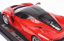 BBR Models 2013 Ferrari Ferrari LaFerrari - RED / CARBON - Red / Carbon Roof