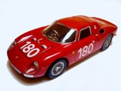 AT 1966 Ferrari Decal 250 LM - Targa Florio #180 Red