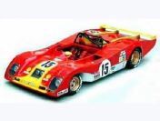 TMP Line 1973 Ferrari Decal 312 PB - Le Mans 1973 #15 Red
