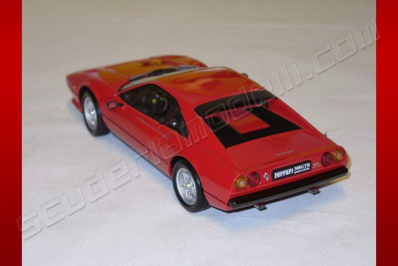 Kyosho Ferrari 308 GTB Quattrovalvole - RED - - Scuderiamodelli by