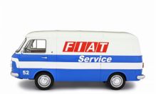 Laudoracing Model  Fiat Fiat 238 Van Fiat Service White / Blue