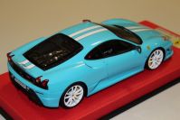 LookSmart Models 2007 Ferrari Ferrari F430 Scuderia - BABY BLUE / WHITE - Baby Blue