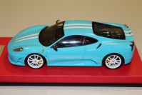LookSmart Models 2007 Ferrari Ferrari F430 Scuderia - BABY BLUE / WHITE - Baby Blue