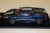 LookSmart Models 2007 Ferrari Ferrari F430 Scuderia - BLUE TDF / WHITE - Blue Tour de France