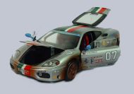 Mattel / Hot Wheels 2000 Ferrari Ferrari 360 Modena - #07 Team Fusa - Silver