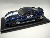MR Collection 2010 Ferrari Ferrari 599 XX Race-Versione Cliente #27 Blue metallic