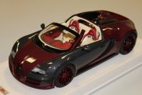 MR Collection 2015 Bugatti Bugatti Veyron 16.4 Grand Sport Vitesse - LA FINALE - Red / Carbon