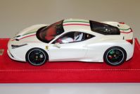 MR Collection 2013 Ferrari Ferrari 458 Speciale - FUJI WHITE / ITALIAN FLAG - Fuji White