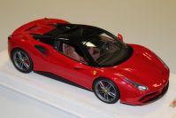 MR Collection 2015 Ferrari Ferrari 488 Spider HARD TOP - ROSSO CORSA METALLIC- Red Metallic
