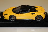 MR Collection 2015 Ferrari Ferrari 488 Spider HARD TOP - GIALLO MODENA / BLACK Yellow / Black