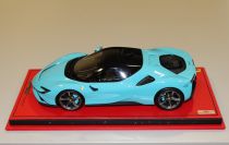 MR Collection  Ferrari Ferrari SF90 Stradale - BABY BLUE - Baby Blue