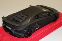 MR Collection 2015 Lamborghini Lamborghini Aventador LP750-4 SV - MATT BLACK - Black Matt