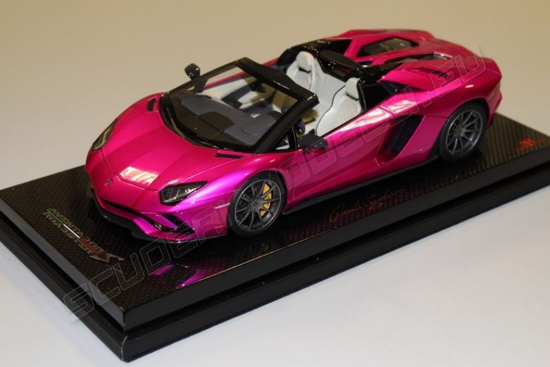 MR Collection  Lamborghini Lamborghini Aventador S Roadster - PINK FLASH / SPECIAL - Pink Flash
