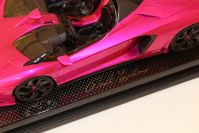 MR Collection 2012 Lamborghini Lamborghini Aventador J - PINK FLASH - CARBON Pink Flash