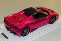 BBR Models 2014 Ferrari Ferrari 458 Speciale A - CARBON Hard Top - PINK FLASH - #01 Pink Flash