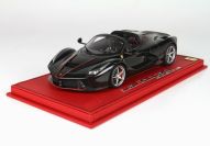 BBR Models  Ferrari Ferrari LaFerrari - BLACK METALLIC - SUITCASE Black Metallic