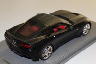 BBR Models  Corvette Corvette Stingray C7 - MATT BLACK - Black Matt
