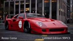 #     LB Works Ferrari F40 Wide Body - RED - [preorder]