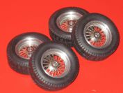Exclusive  Wheels Spoked Wheels Ø 37 mm Tiefbett Aluminum