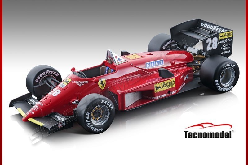 Tecnomodel  Ferrari Ferrari 156-85 F1 Nürburgring GP 1985 #28 Red