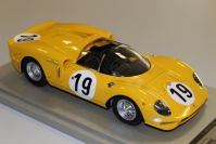 Tecnomodel 1966 Ferrari Ferrari 365 P2 - Test Le Mans 1966 #19 - 100/100 Yellow