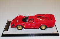 Tecnomodel  Ferrari Ferrari 365 P2/3 Drogo Press Version - RED - Red