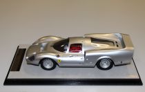 Tecnomodel  Ferrari Ferrari 365 P2/3 Drogo Press -  Aluminum Body Shell - Silver