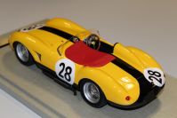 Tecnomodel 1957 Ferrari Ferrari 500 TRC - 24h Le Mans #28 - Yellow
