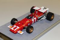 Tecnomodel 1970 Ferrari Ferrari 312B Winner GP Belgian #27 - #10/100 Red