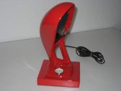 n/a  Ferrari Testarossa Mirrors - Office-Table Lamp - Red