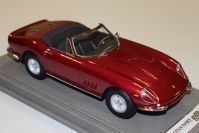 BBR Models 1967 Ferrari Ferrari 275 GTS/4 NART - WEIN RED METALLIC - Red Metallic