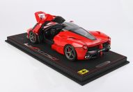 BBR Models  Ferrari Ferrari LaFerrari - ROSSO CORSA / GRIGIO Rosso Corsa