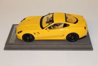 BBR Models 2008 Ferrari Ferrari 599 GTB Fiorano - YELLOW / BLACK WHEELS - Yellow Modena